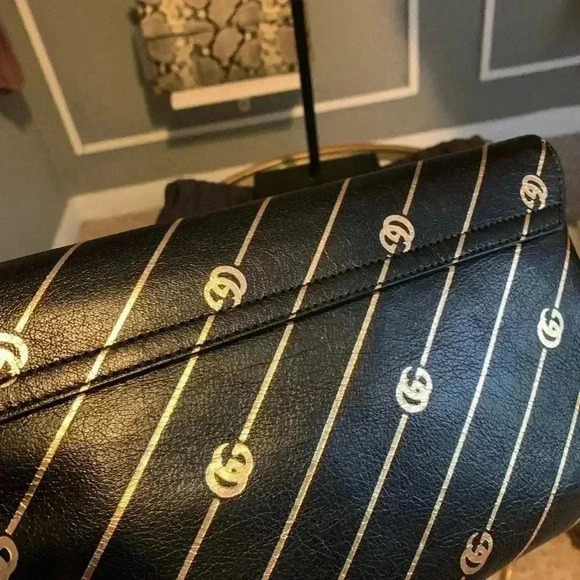 Gucci Double GG Broadway clutch. - Picture 13 of 16